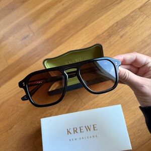 KREWE Black Sunglasses for Men NEW